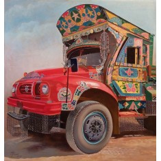 S. M. Fawad, 43 x 50 Inch, Oil on Canvas, Realistic Painting, AC-SMF-272 S. M. Fawad, 43 x 50 Inch, Oil on Canvas, Realistic Painting, AC-SMF-272